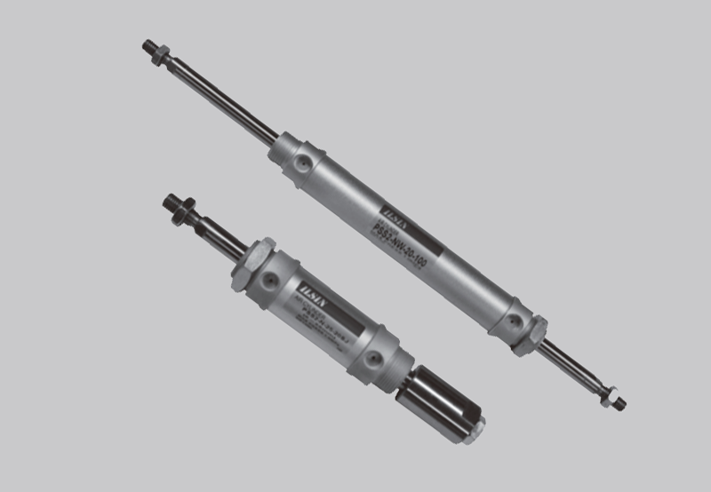 PSS2 W小型气缸标准型,低油型,安全垫圈型/复...